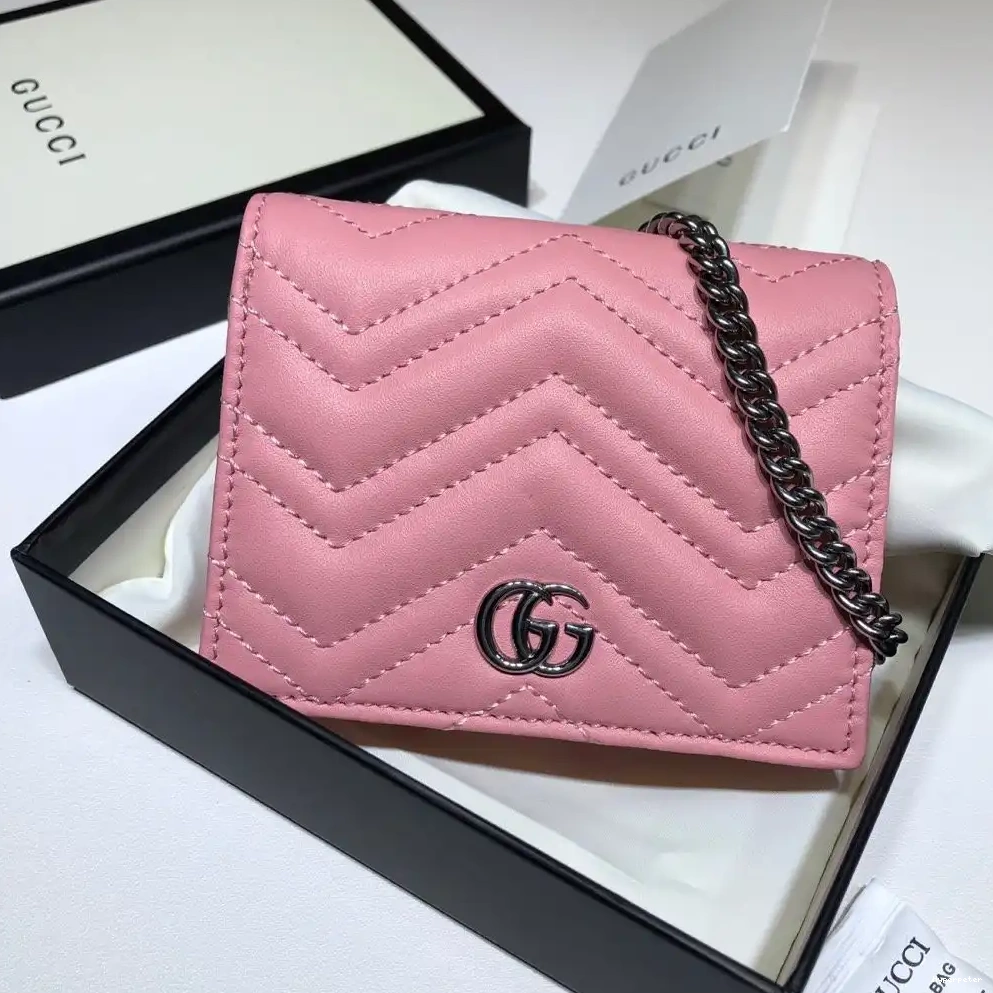 Hyperpeter GG Marmont chain wallet GUCCI 0522